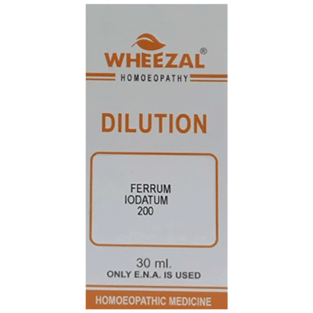 Wheezal Ferrum Iodatum Dilution 200 Wheezal Ferrum Iodatum Dilution 200