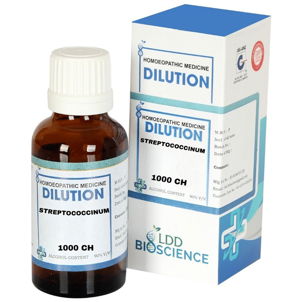 LDD Bioscience Streptococcinum Dilution 1000 CH LDD Bioscience Streptococcinum Dilution 1000 CH
