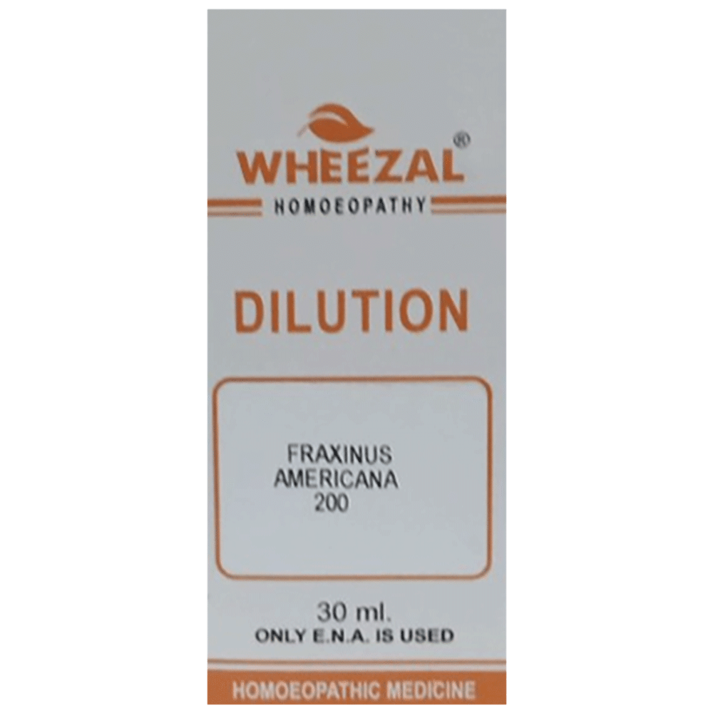 Wheezal Fraxinus Americana Dilution 200 Wheezal Fraxinus Americana Dilution 200