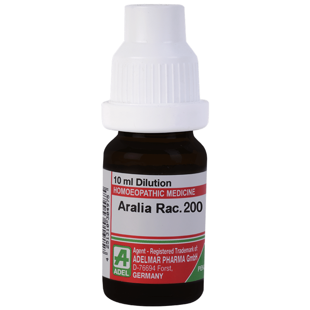 ADEL Aralia Race. Dilution 200 ADEL Aralia Race. Dilution 200