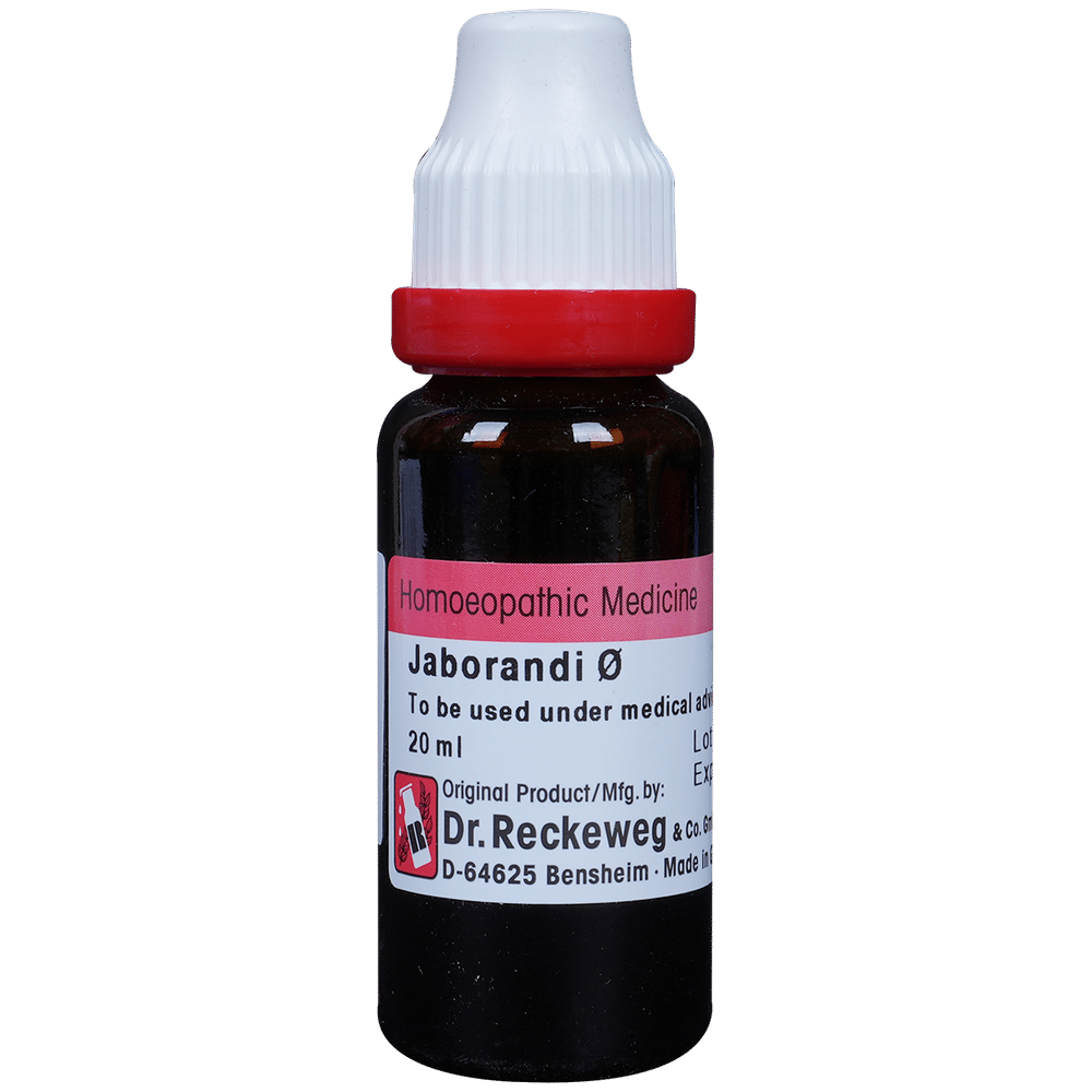 Dr. Reckeweg Jaborandi Mother Tincture Q Dr. Reckeweg Jaborandi Mother Tincture Q