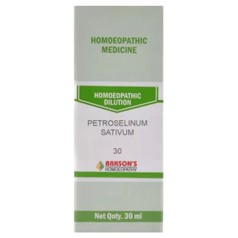 Bakson's Homeopathy Petroselinum Sativum Dilution 30 Bakson's Homeopathy Petroselinum Sativum Dilution 30