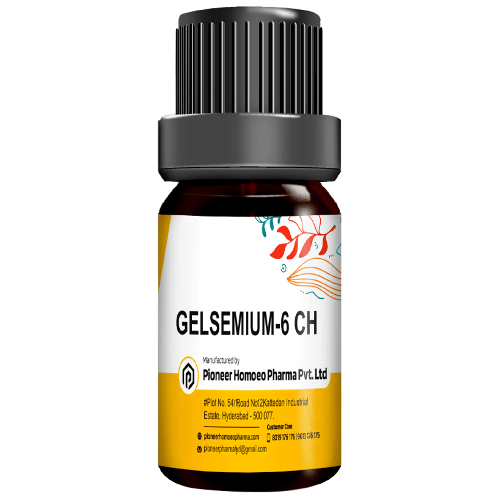 Pioneer Pharma Gelsemium Globules Pellets Multidose Pills 6 CH Pioneer Pharma Gelsemium Globules Pellets Multidose Pills 6 CH