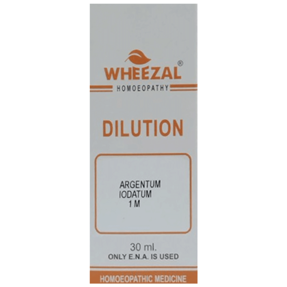 Wheezal Argentum Iodatum Dilution 1M Wheezal Argentum Iodatum Dilution 1M
