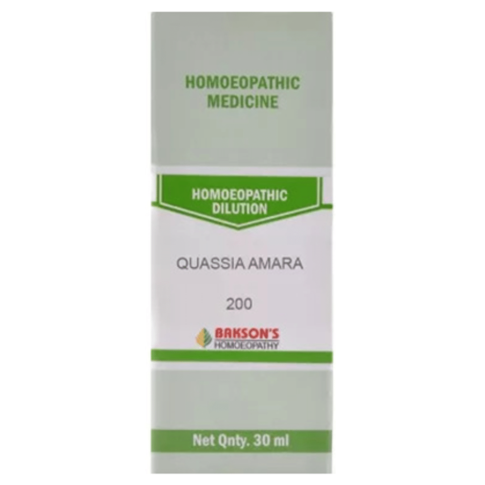 Bakson's Homeopathy Quassia Amara Dilution 200 Bakson's Homeopathy Quassia Amara Dilution 200