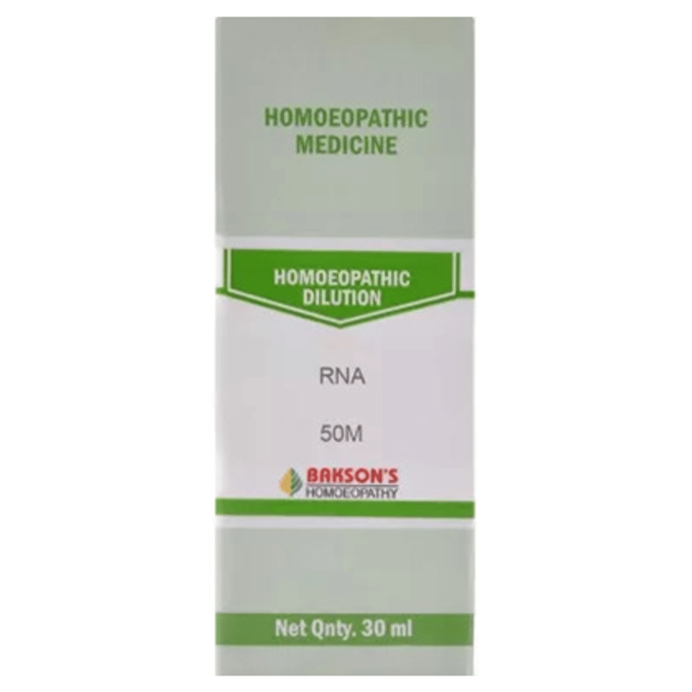 Bakson's Homeopathy RNA Dilution 50M Bakson's Homeopathy RNA Dilution 50M