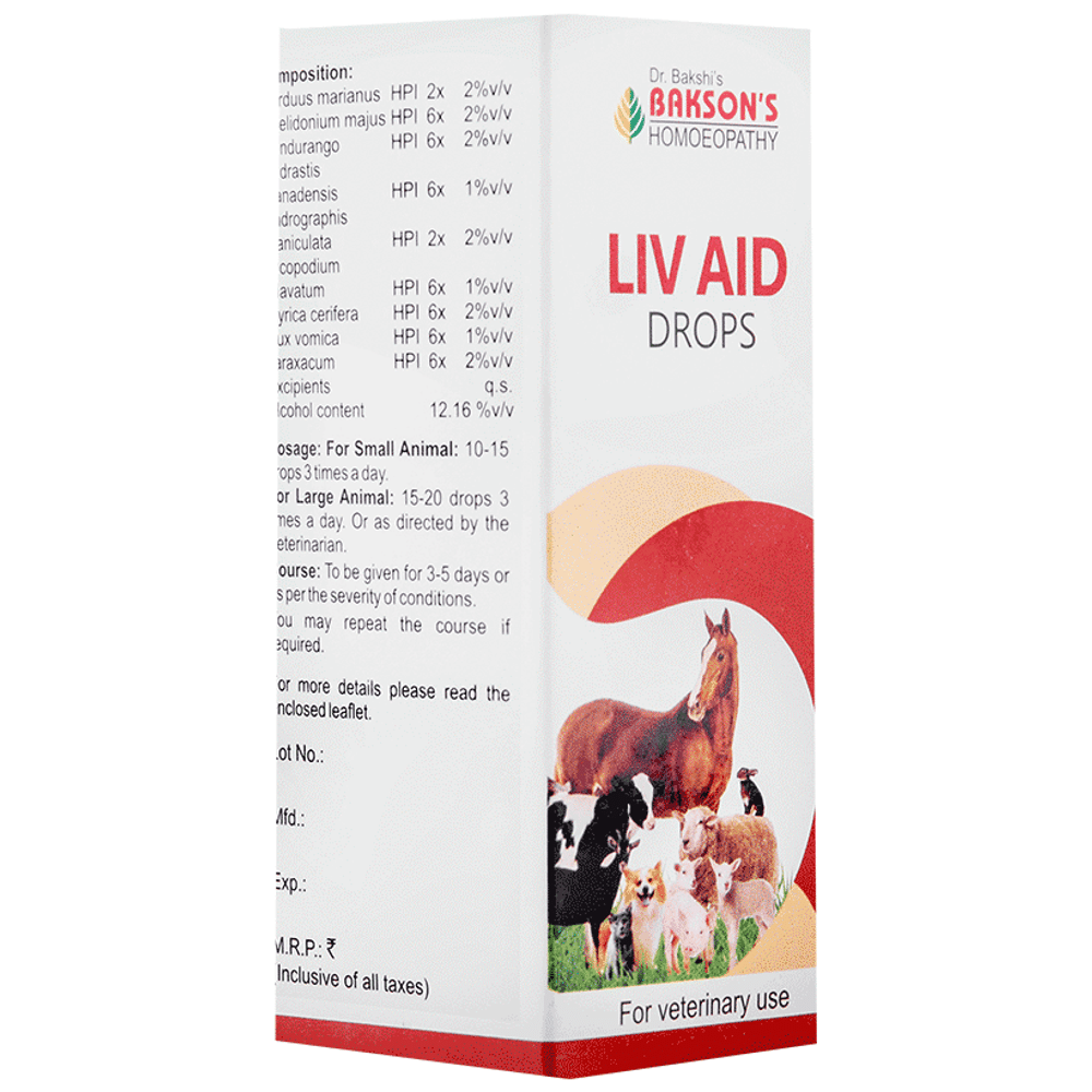 Bakson's Homeopathy Liv Aid Drop Bakson's Homeopathy Liv Aid Drop