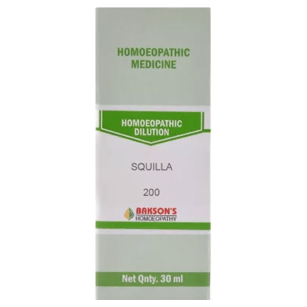 Bakson's Homeopathy Squilla Dilution 200 Bakson's Homeopathy Squilla Dilution 200