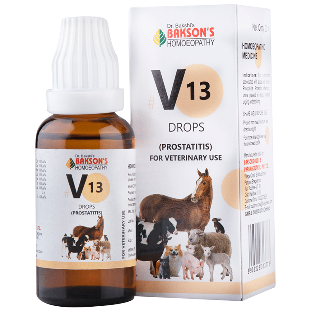 Bakson's Homeopathy V13 Prostatitis Drop Bakson's Homeopathy V13 Prostatitis Drop