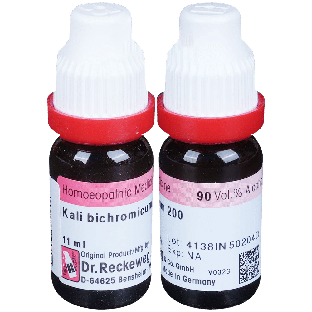 Dr. Reckeweg Kali Bichrom Dilution 200 CH Dr. Reckeweg Kali Bichrom Dilution 200 CH