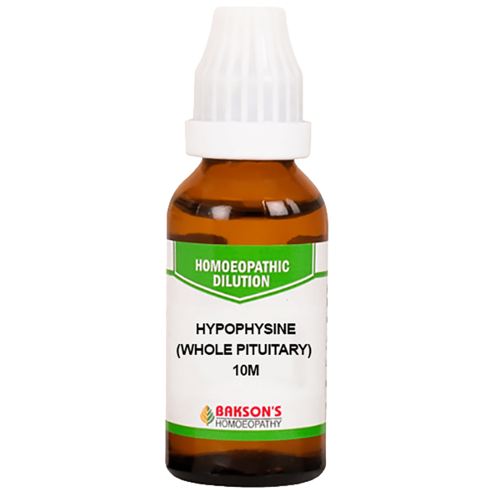 Bakson's Homeopathy Hypophysine (Whole Pituitary) Dilution 10M Bakson's Homeopathy Hypophysine (Whole Pituitary) Dilution 10M