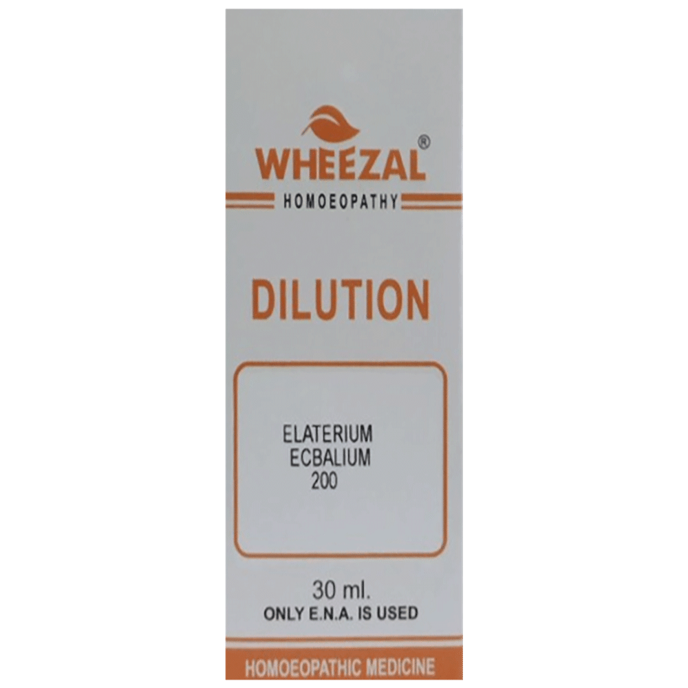 Wheezal Elaterium E. Dilution 200 Wheezal Elaterium E. Dilution 200