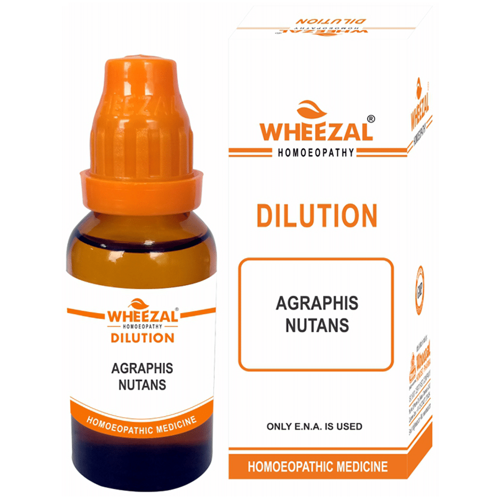Wheezal Agraphis Nutans Dilution 1M Wheezal Agraphis Nutans Dilution 1M