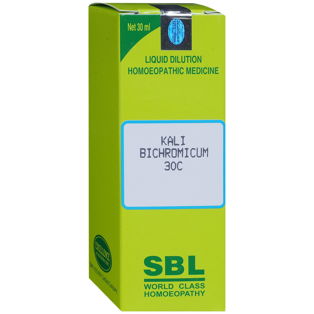 SBL Kali Bichromicum Dilution 30 CH SBL Kali Bichromicum Dilution 30 CH