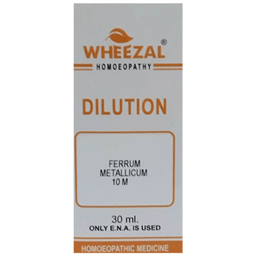 Wheezal Ferrum Metallicum Dilution 10M Wheezal Ferrum Metallicum Dilution 10M