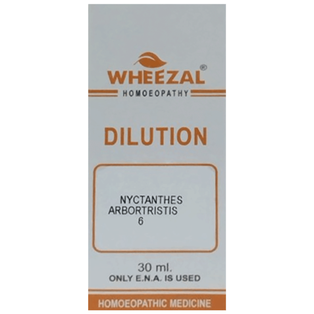 Wheezal Nyctanthes Dilution 6 Wheezal Nyctanthes Dilution 6