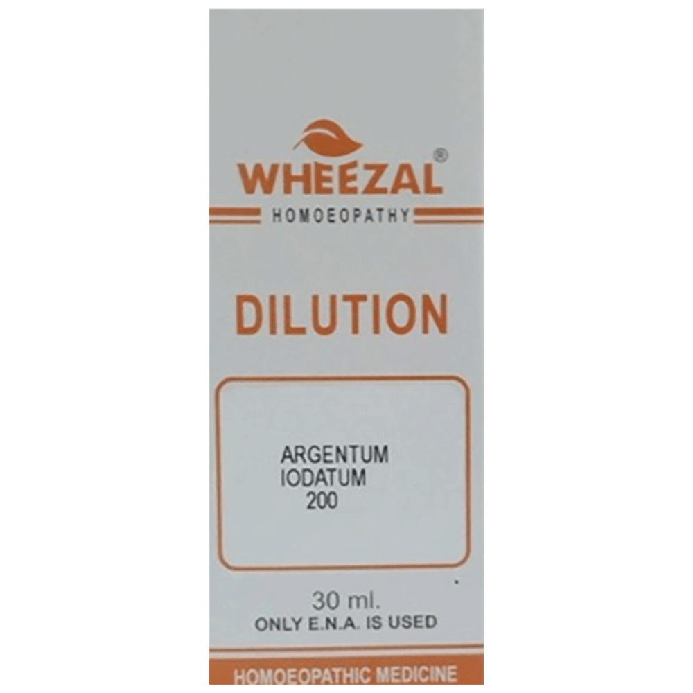 Wheezal Argentum Iodatum Dilution 200 Wheezal Argentum Iodatum Dilution 200