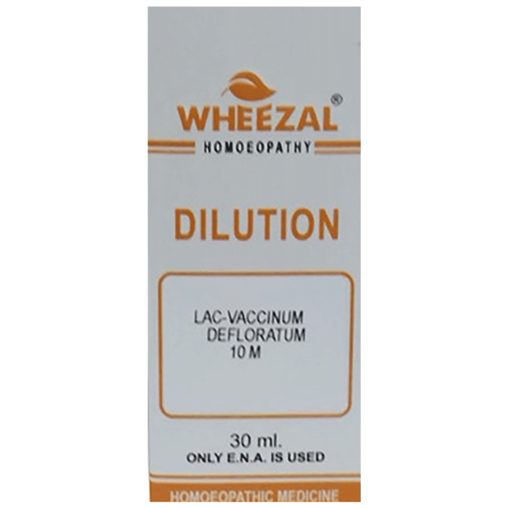 Wheezal lac Vaccinum Defloratum Dilution 10M Wheezal lac Vaccinum Defloratum Dilution 10M