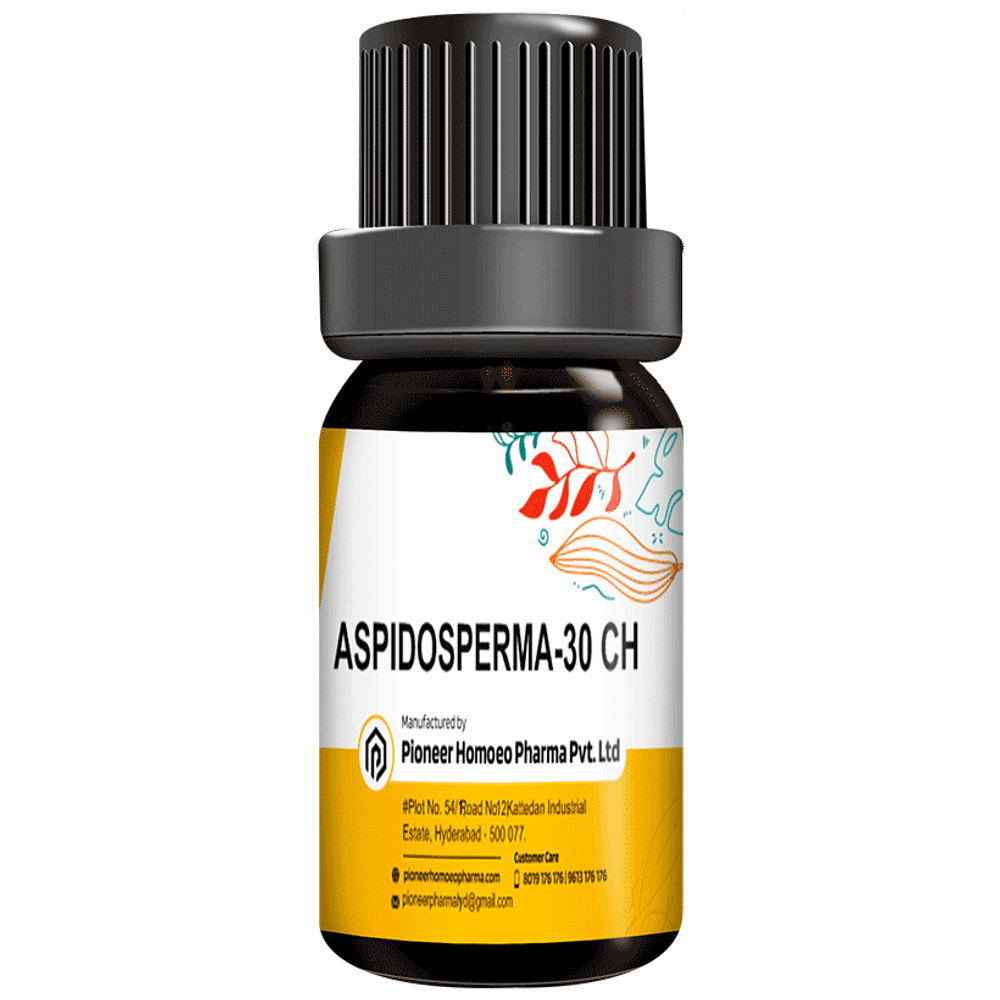 Pioneer Pharma Aspidosperma Globules Pellets Multidose Pills 30 CH Pioneer Pharma Aspidosperma Globules Pellets Multidose Pills 30 CH