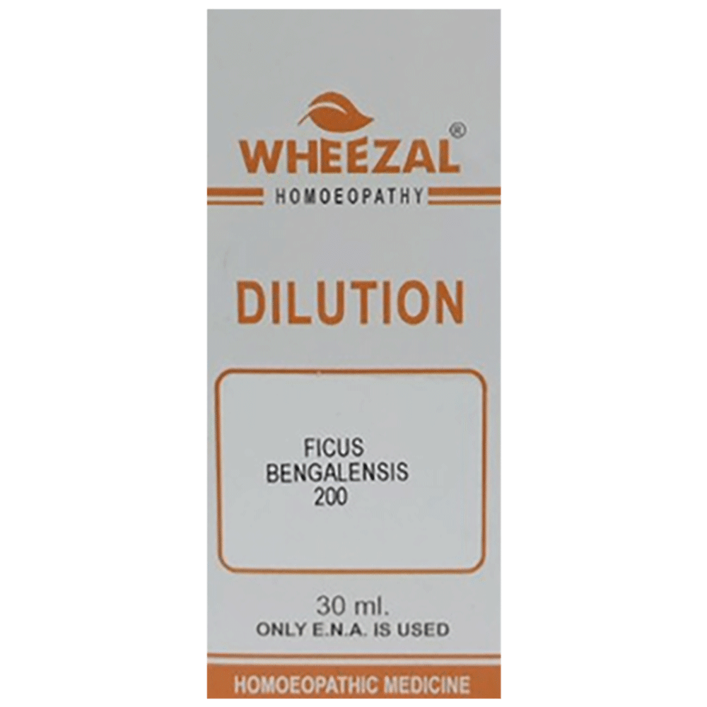 Wheezal Ficus Bangalensis Dilution 200 Wheezal Ficus Bangalensis Dilution 200