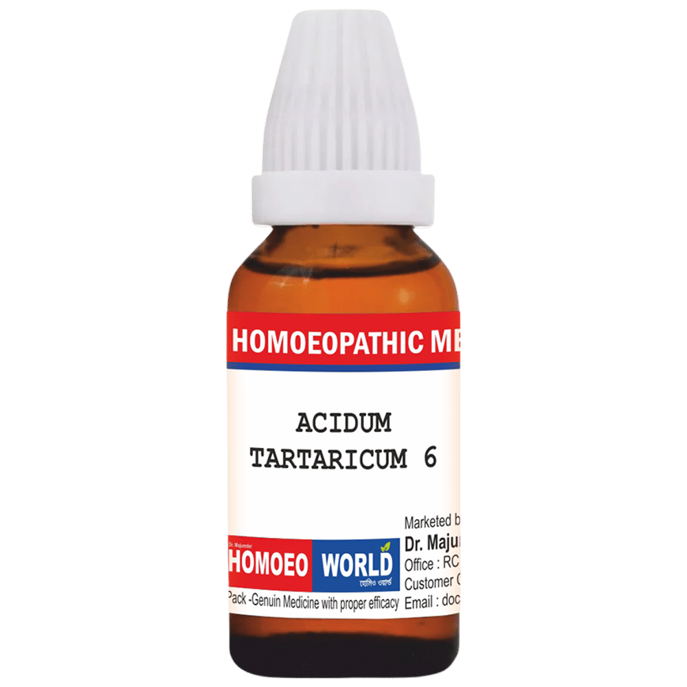 Dr. Majumder Homeo World Acidum Tartaricum Dilution (30ml Each) 6 Dr. Majumder Homeo World Acidum Tartaricum Dilution (30ml Each) 6