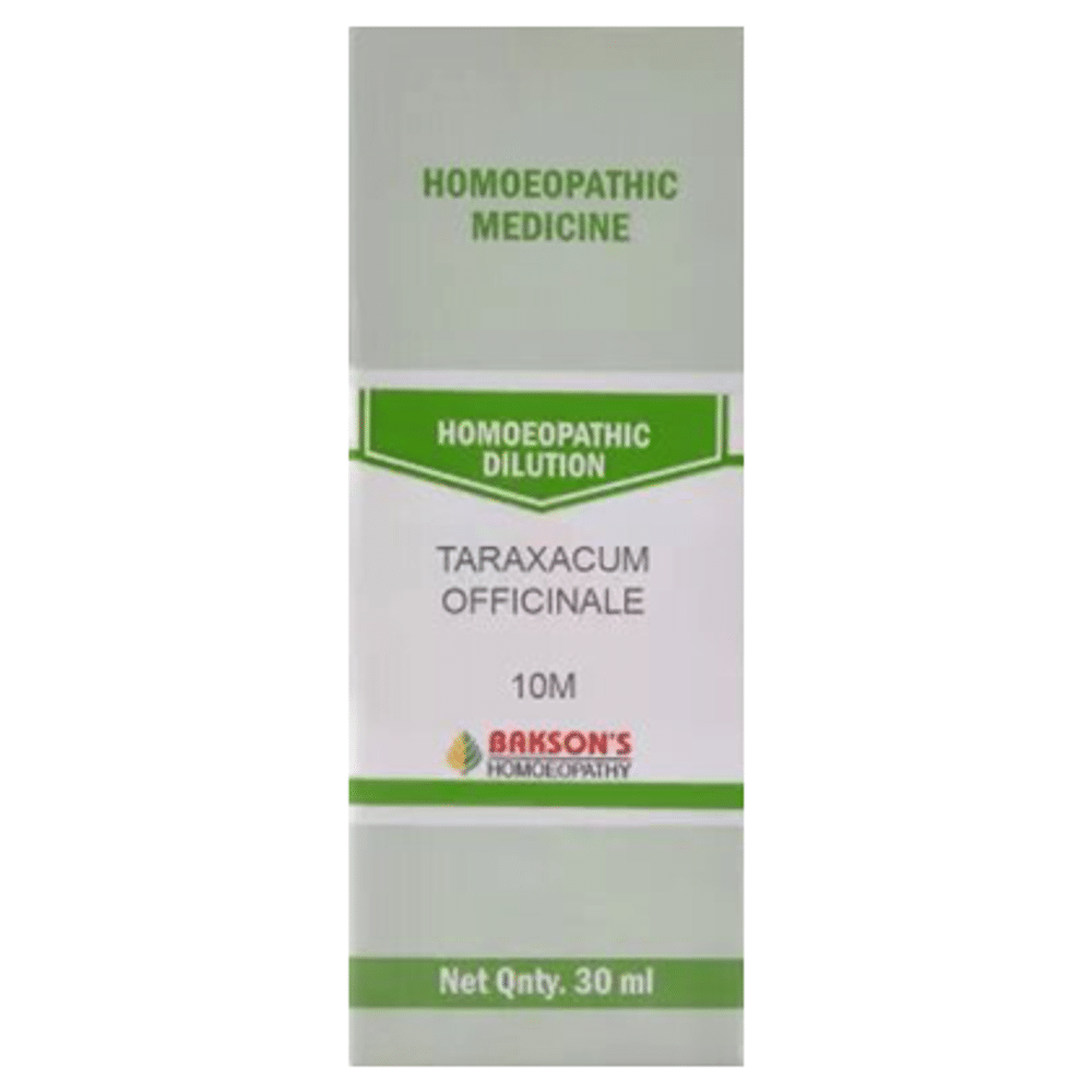Bakson's Homeopathy Taraxacum Officinale Dilution 10M Bakson's Homeopathy Taraxacum Officinale Dilution 10M