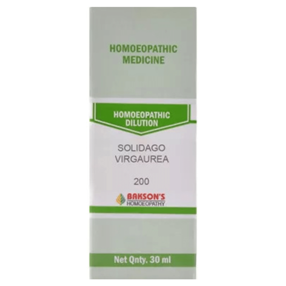 Bakson's Homeopathy Solidago Virgaurea Dilution 200 Bakson's Homeopathy Solidago Virgaurea Dilution 200