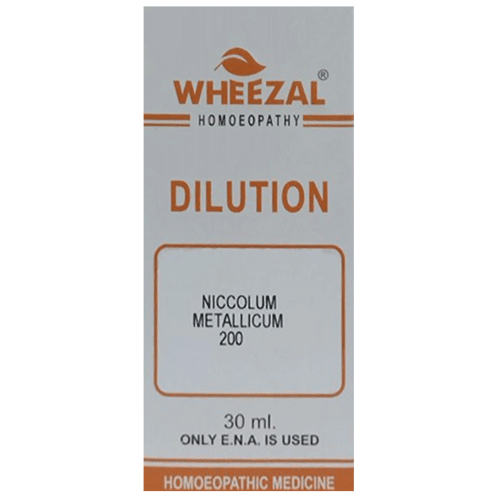 Wheezal Niccolum Metallicum Dilution 200 Wheezal Niccolum Metallicum Dilution 200