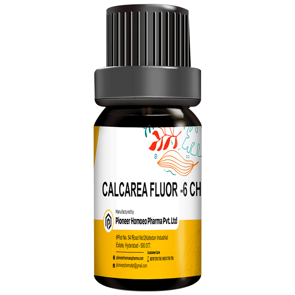 Pioneer Pharma Calcarea Flour Globules Pellets Multidose Pills 6 CH Pioneer Pharma Calcarea Flour Globules Pellets Multidose Pills 6 CH