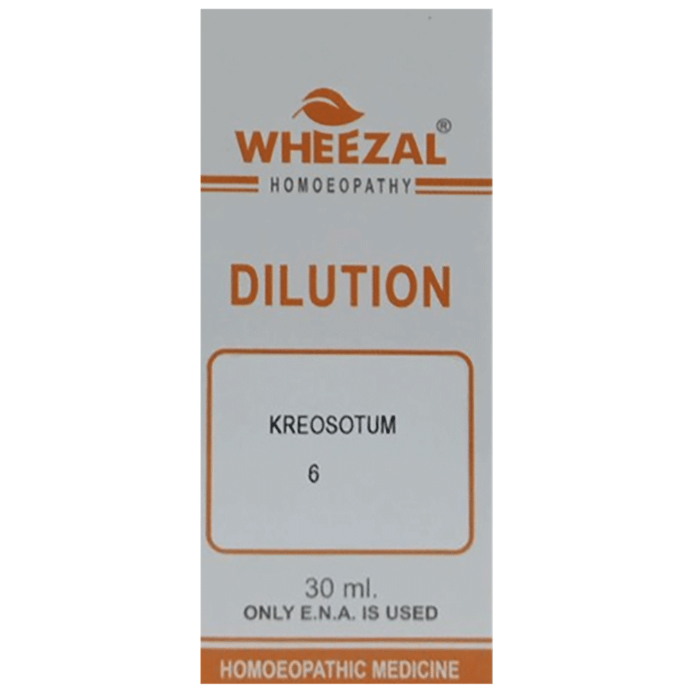 Wheezal Dilution Kreosotum 6 Wheezal Dilution Kreosotum 6