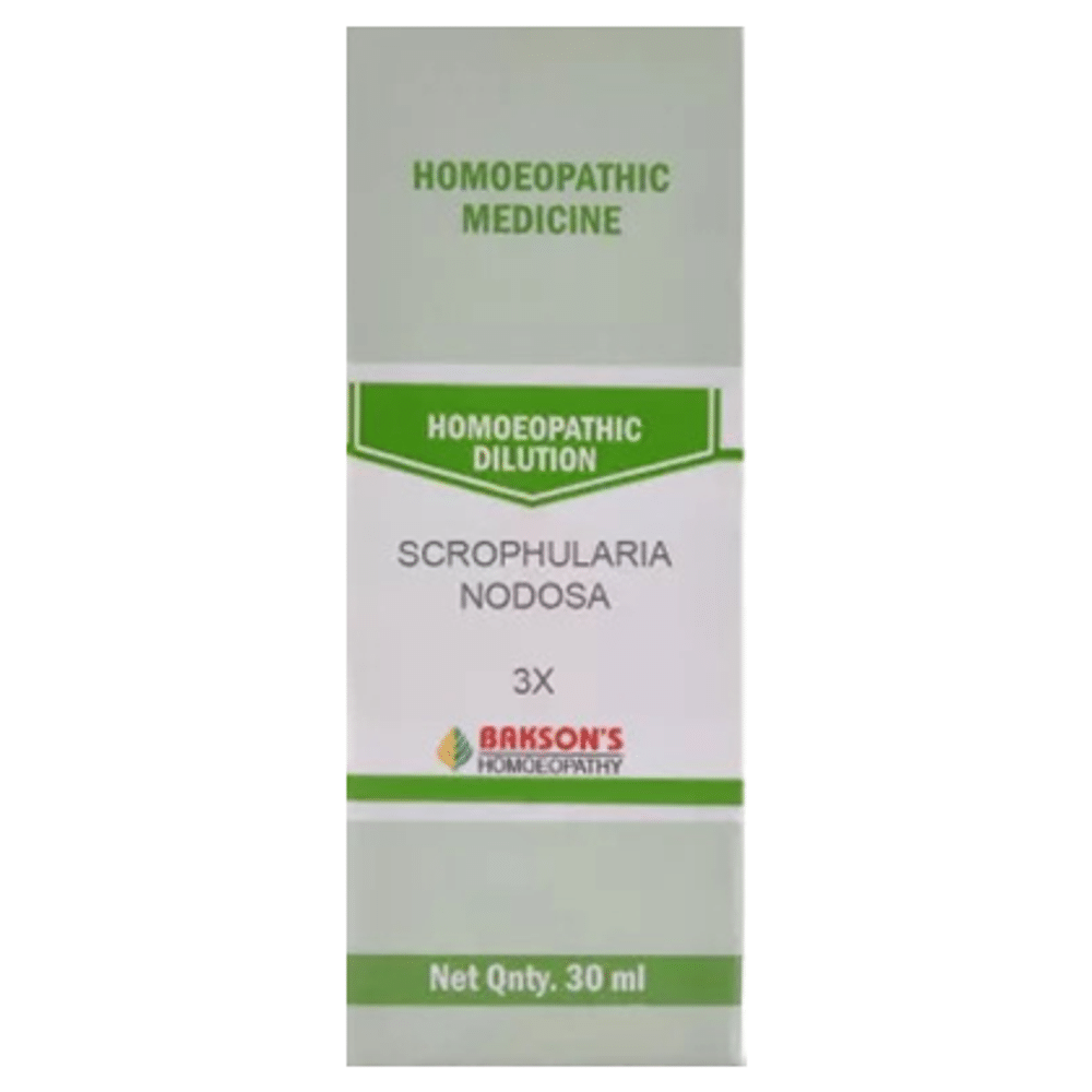 Bakson's Homeopathy Scrophularia Nodosa Dilution 3X Bakson's Homeopathy Scrophularia Nodosa Dilution 3X