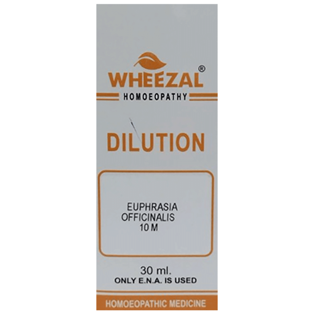 Wheezal Euphrasia Officinalis Dilution 10M Wheezal Euphrasia Officinalis Dilution 10M