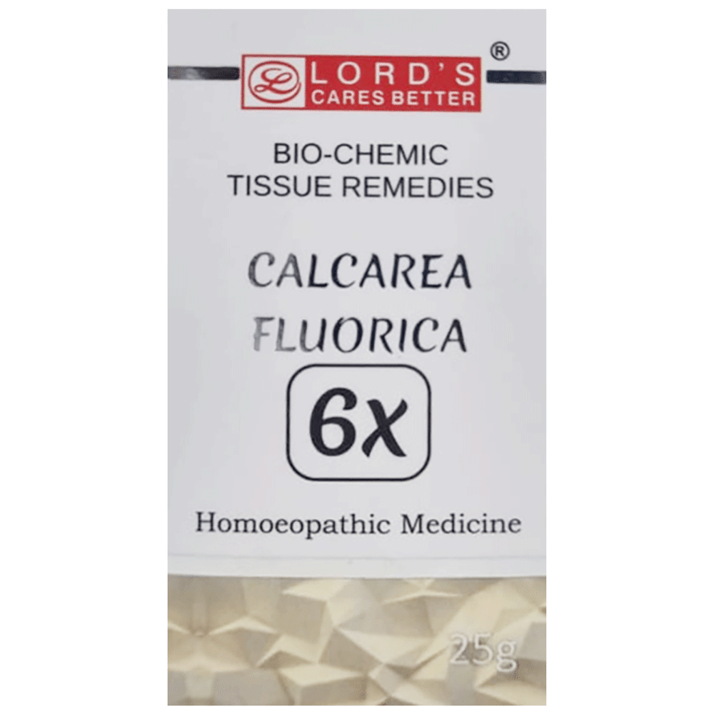Lord's Calc Flour Biochemic Tablet 6X