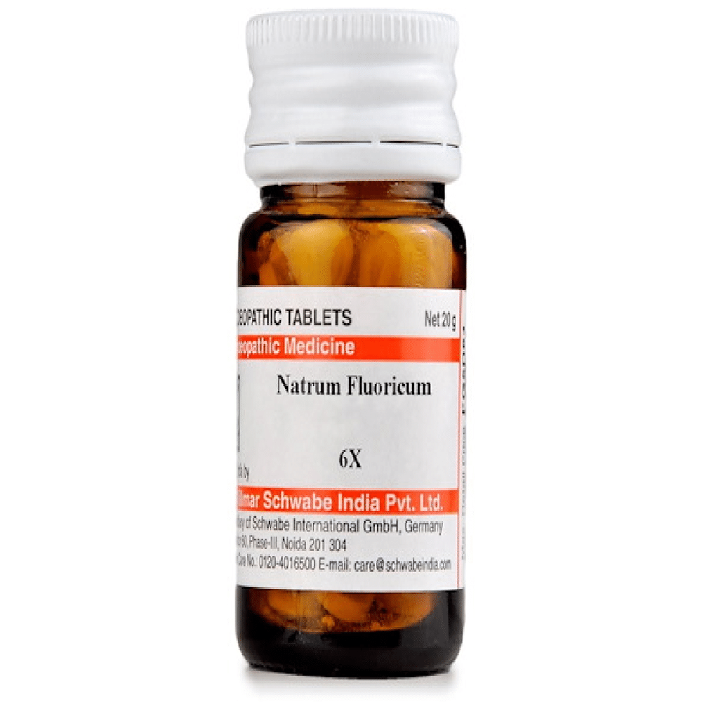 Dr Willmar Schwabe India Natrum Fluoricum Trituration Tablet 6X Dr Willmar Schwabe India Natrum Fluoricum Trituration Tablet 6X