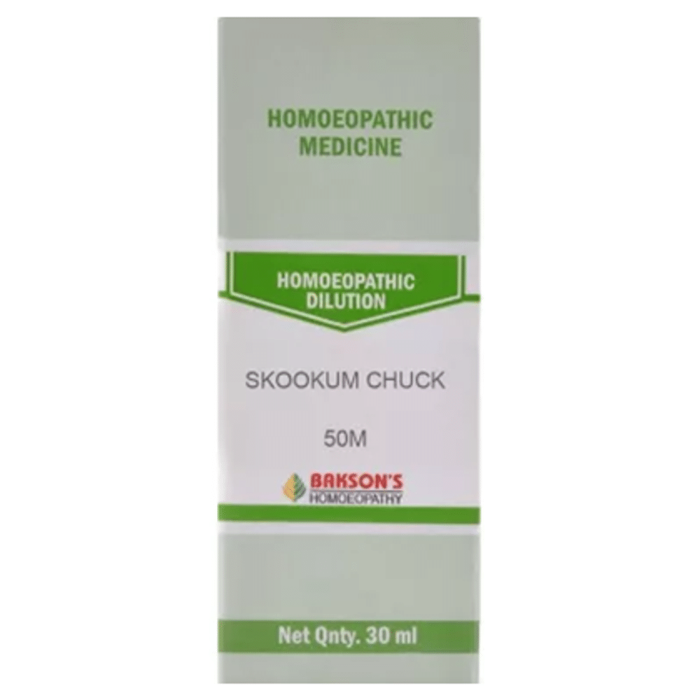 Bakson's Homeopathy Skookum Chuck Dilution 50M Bakson's Homeopathy Skookum Chuck Dilution 50M