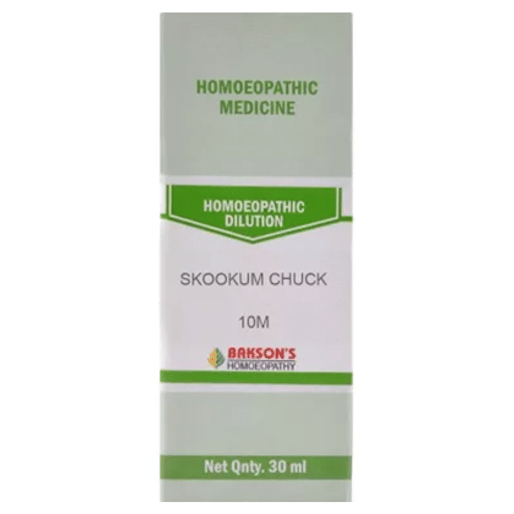 Bakson's Homeopathy Skookum Chuck Dilution 10M Bakson's Homeopathy Skookum Chuck Dilution 10M