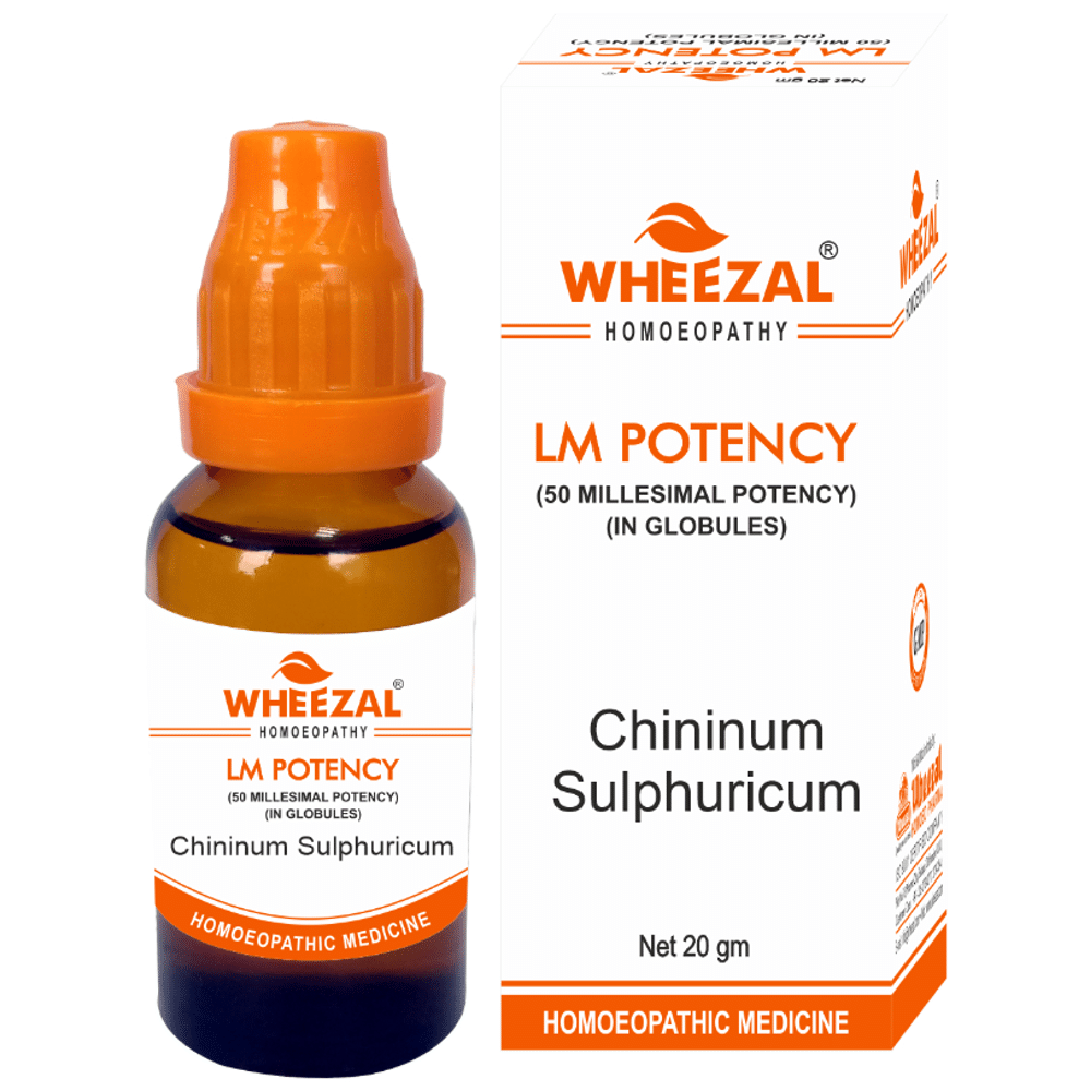 Wheezal Chininum Sulphuricum Globules 0/13 LM Wheezal Chininum Sulphuricum Globules 0/13 LM