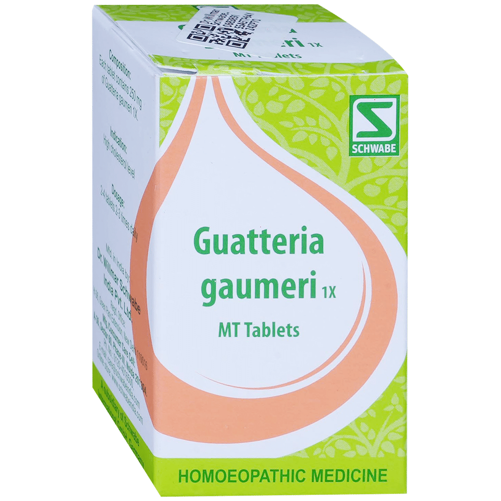 Dr Willmar Schwabe India Guatteria Gaumeri MT Tablet 1X Dr Willmar Schwabe India Guatteria Gaumeri MT Tablet 1X