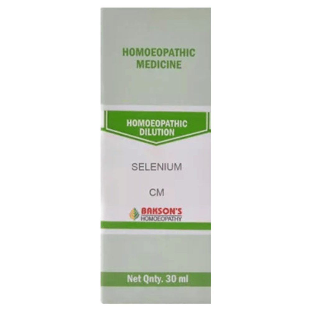Bakson's Homeopathy Selenium Dilution CM Bakson's Homeopathy Selenium Dilution CM