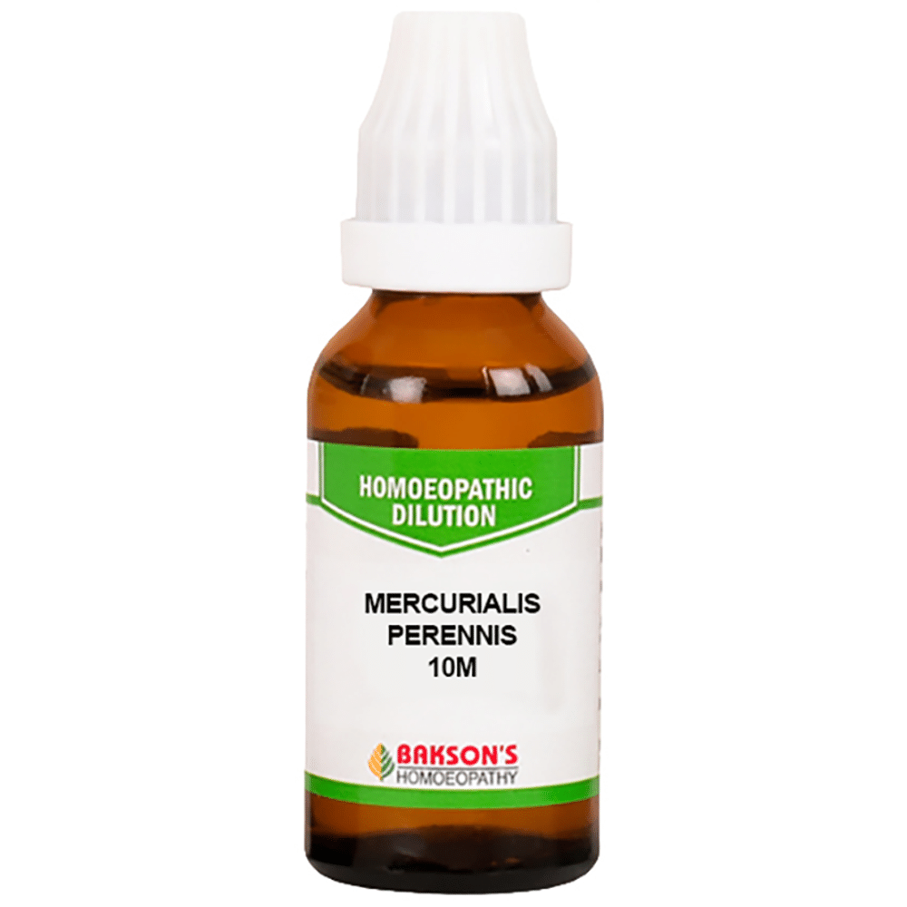 Bakson's Homeopathy Mercurialis Perennis Dilution 10M
