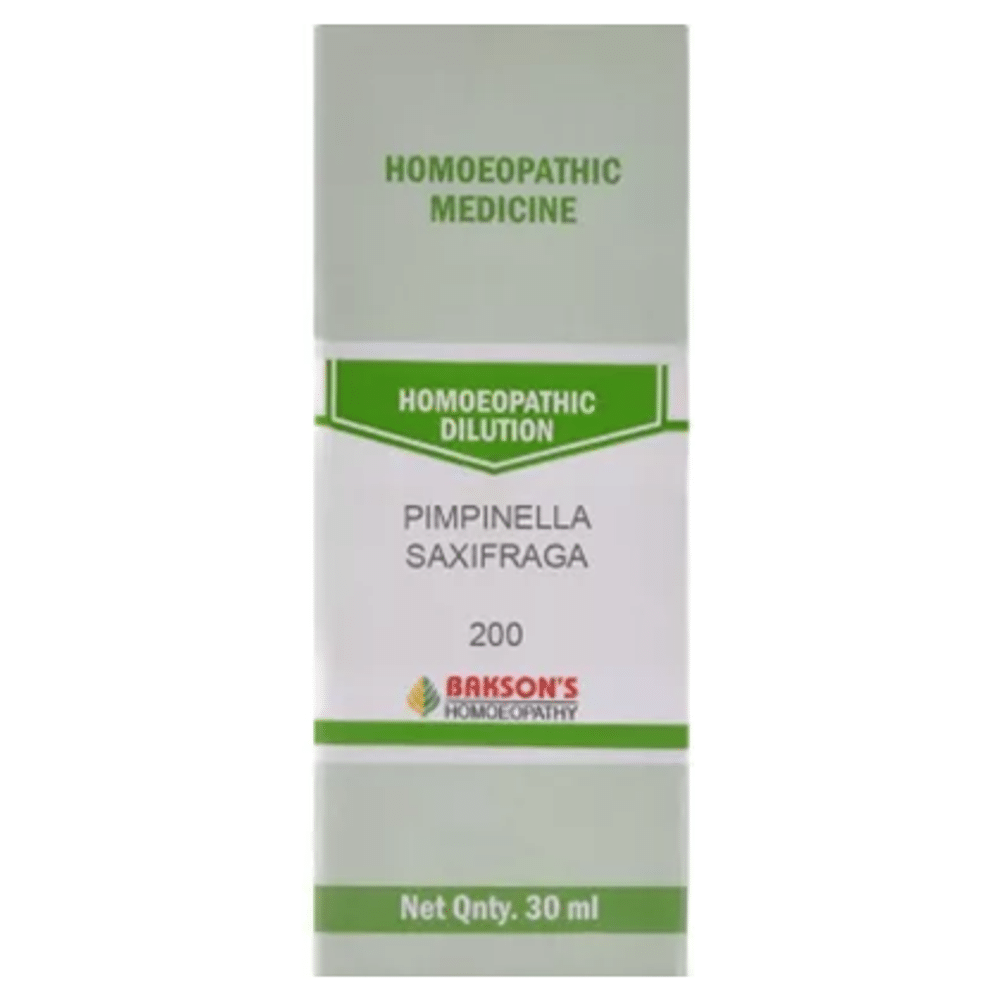 Bakson's Homeopathy Pimpinella Saxifraga Dilution 200