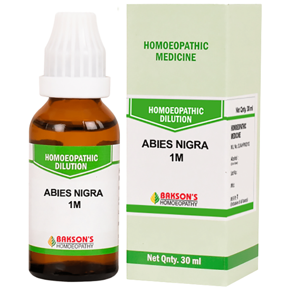Bakson's Homeopathy Abies Nigra Dilution 1000 CH Bakson's Homeopathy Abies Nigra Dilution 1000 CH