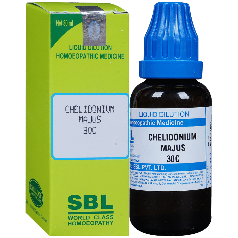 SBL Chelidonium Majus Dilution 30 CH SBL Chelidonium Majus Dilution 30 CH