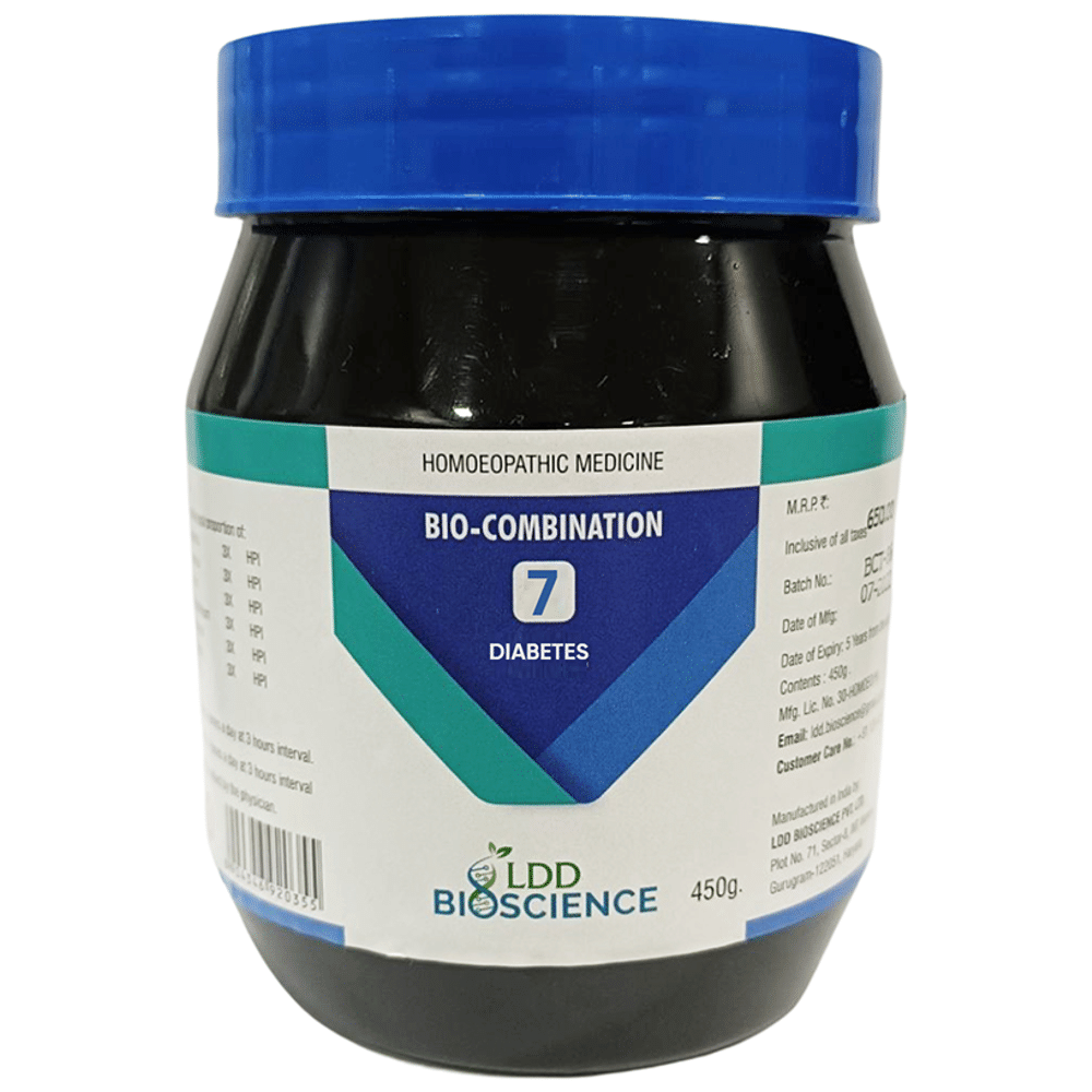 LDD Bioscience Bio-Combination 7 Diabetes Tablet