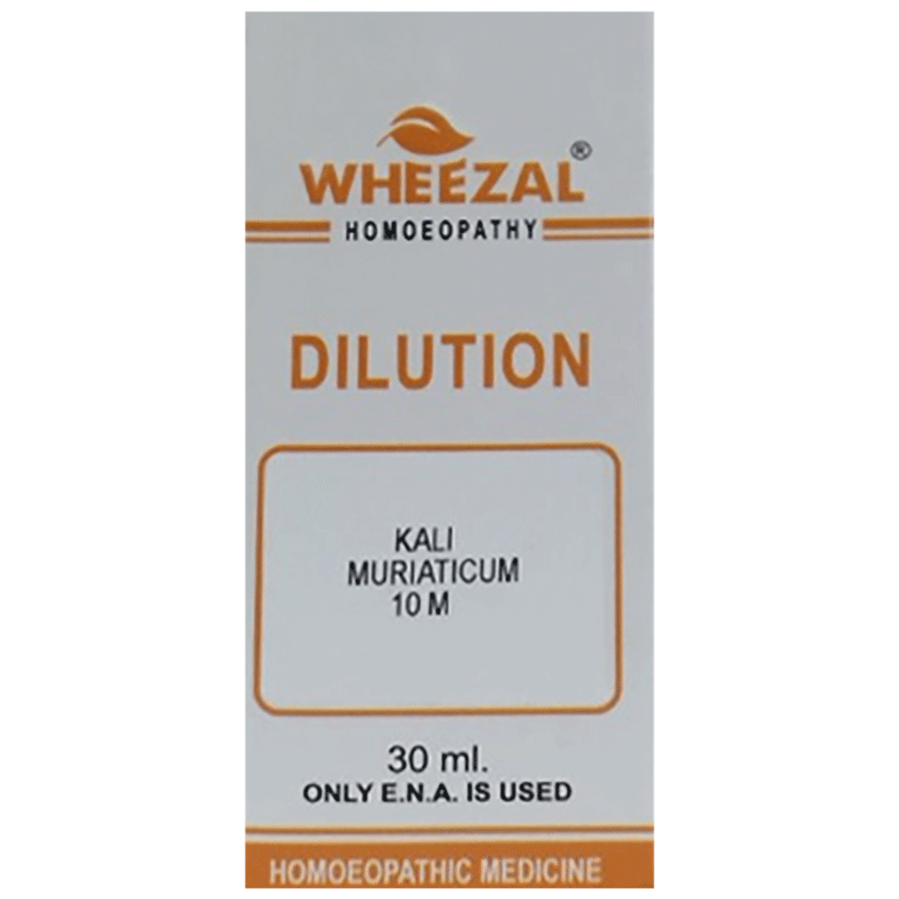 Wheezal Kali Muriaticum Dilution 10M