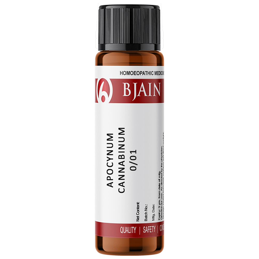 Bjain Apocynum Cannabinum Globules 0/1 LM Bjain Apocynum Cannabinum Globules 0/1 LM