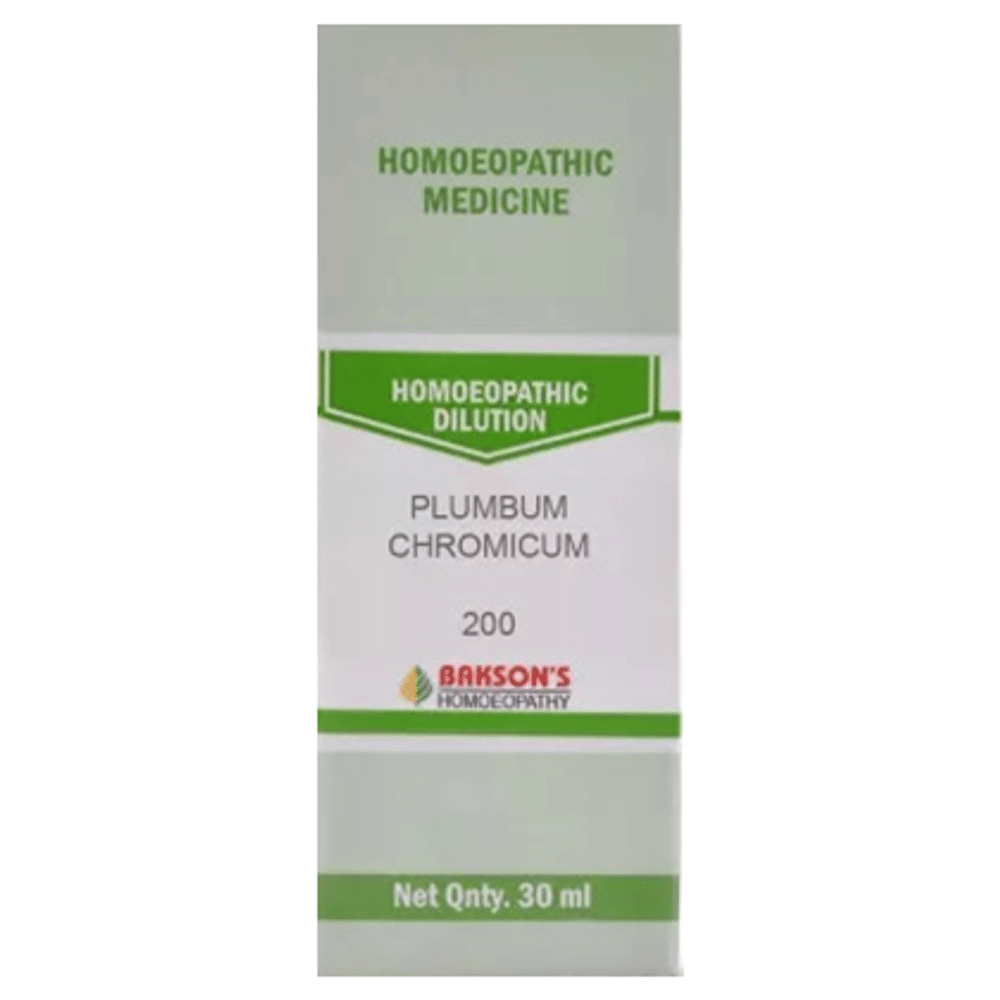 Bakson's Homeopathy Plumbum Chromicum Dilution 200 Bakson's Homeopathy Plumbum Chromicum Dilution 200