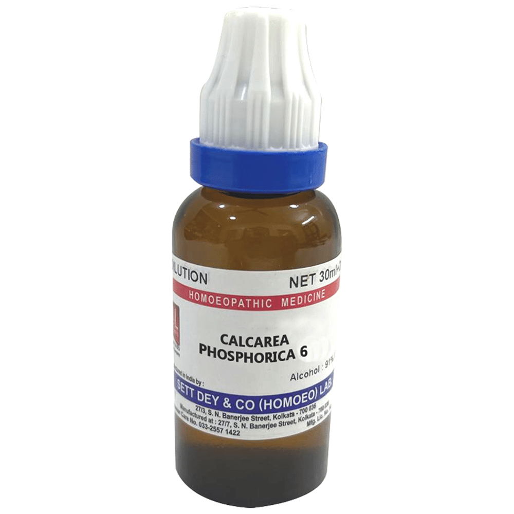 Sett Dey Calcarea Phosphorica Dilution 6 Sett Dey Calcarea Phosphorica Dilution 6