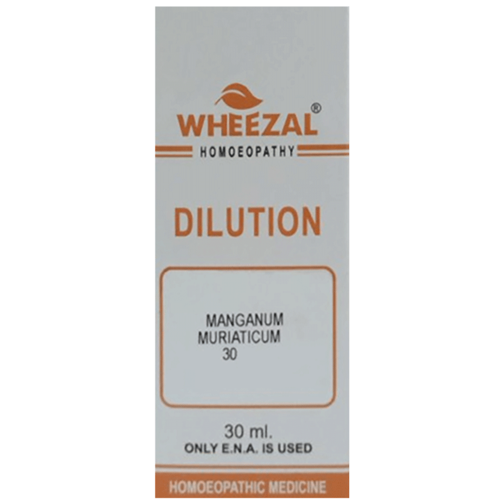 Wheezal Manganum Muricatium Dilution 30 Wheezal Manganum Muricatium Dilution 30