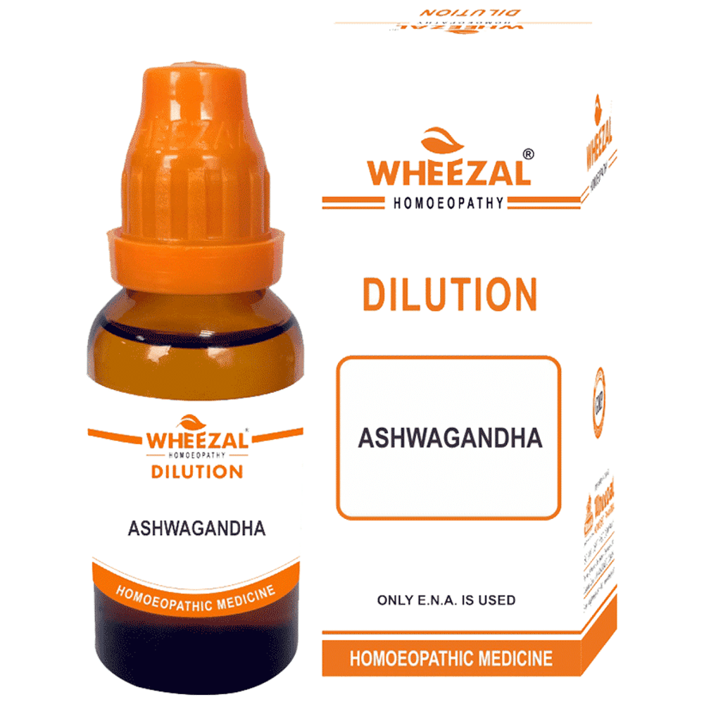 Wheezal Aswagandh Dilution 1M Wheezal Aswagandh Dilution 1M